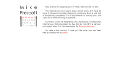 Desktop Screenshot of mikeprescott.net